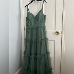 Revelery Rosemary Tulle Dress